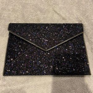 Rebecca Minkoff Leo Glitter Clutch